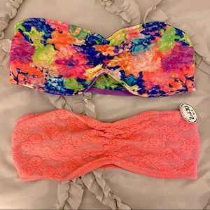 PINK Victoria Secret Lace Bra Bandeaus